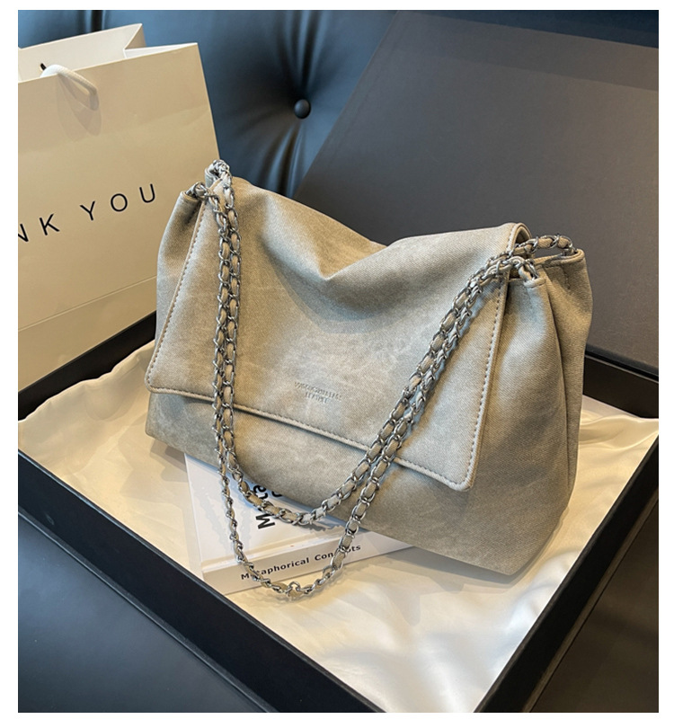 2023 Nieuwe Hot Selling Hoge Capaciteit Vrouwen Tas Geavanceerde Gevoel Draagtas Veelzijdige Een Schouder Crossbody Keten Tas_voghion.com