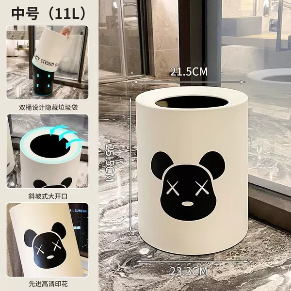 11L double barrel Internet celebrity bear head [reinforced and thickened]