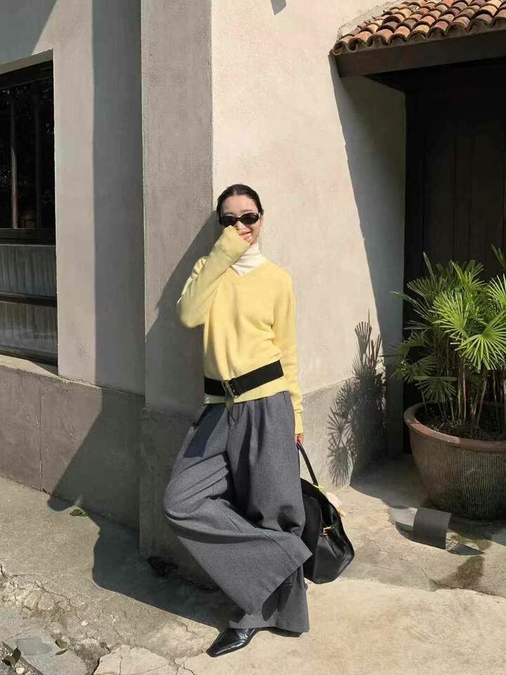 Giày lười nữ da bò mũi vuông đế dày gót thấp kiểu Mary Jane — Màu cà phê, Màu đen, hàng có sẵn chi tiết 13