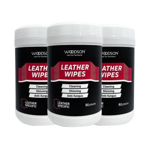 Genuine Leather Sofa Cleaning Wipes, Decontamination and Maintenance Wipes, Leather-Free Washable Special Care Wipes