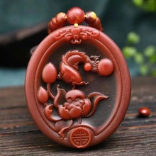 厂家直供龙涎香灰琥珀年年有余吊坠各大直播平台直播货源