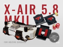 RUERC X-AIR 5.8 MK II �쾀 �m��HDZERO���R RHCP ��Խ�CFPV