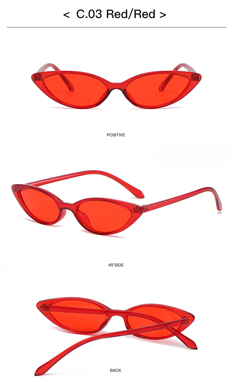 25g Weight Full Frame Glasses Structure Sunglasses Classification Ac, UV400 Protection Lens Material Cat Eye Glasses Style Outdoor, Daily Occasion Solid Color Pattern All Seasons Season Unisex Gender Retro, Simple Style Style Retro Simple Style Solid Color Ac UV400 Protection Cat Eye Full Frame Women's Sunglasses 11