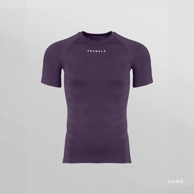 Men's Sports Fitness Quick-Drying Breathable Elastic Fitness Clothing Joggers Outdoor Running Basketball Clothing