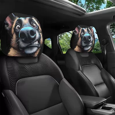 Universal seat cover: behalf of customers, car seat cover - shepherd-dog-double-sided-printing-1-piece