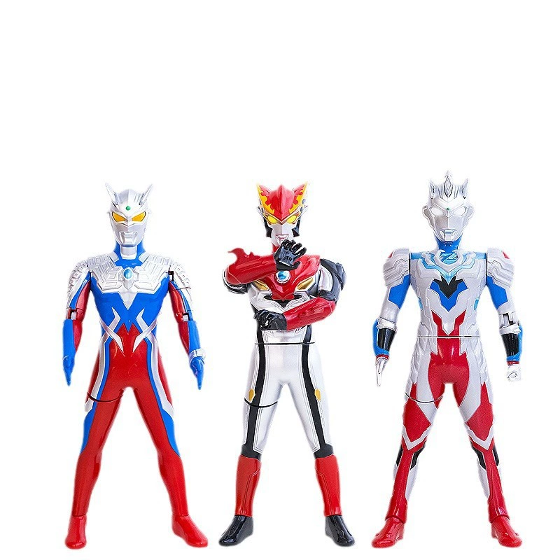 Ultra, комбинированный Ultraman Tiga с лёгкой музыкой, оружие, герои, конструктор, игрушка