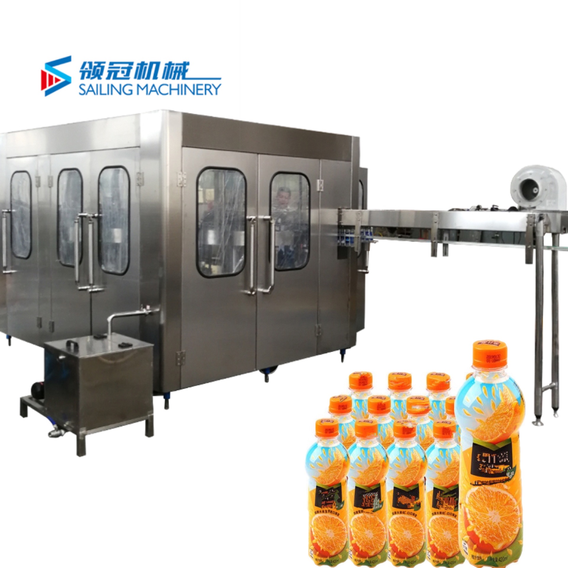 三合一果汁饮料灌装生产线