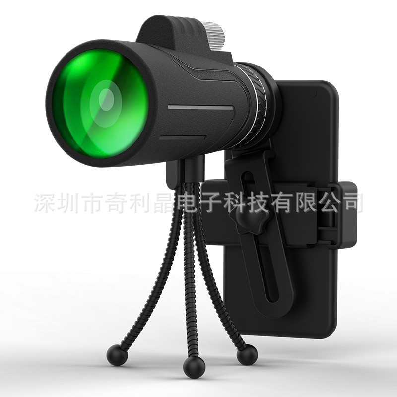 21私模新款12*50口径大单筒户外望远镜高清成像稳定K4全光学镜片