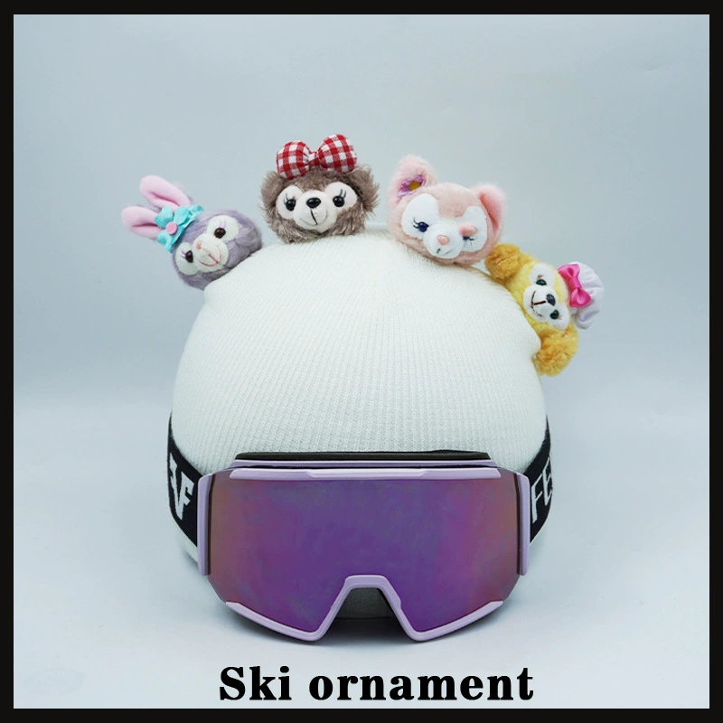 Sanrio, кукла, шлем, аксессуар, универсальные лыжные украшения