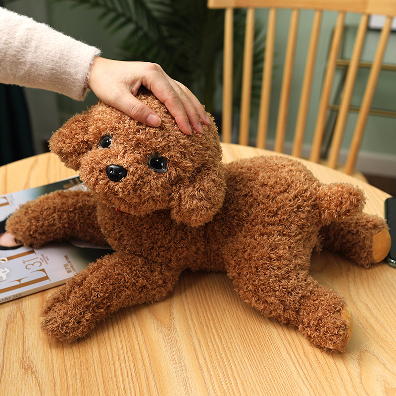Cute Teddy Dog Plush Toy Doll Dog Doll Simulation Puppy Packing Doll Sleeping Girls Girls