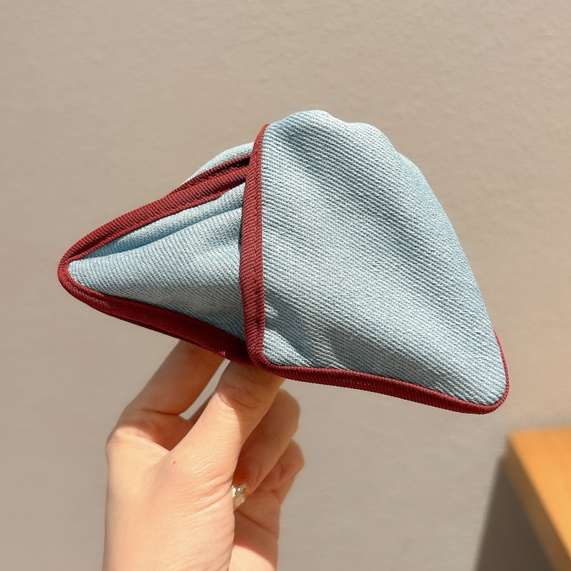 Audrey Hepburn clip nuevo clip de cabello de perla de cola de caballo alta cabeza trasera clip de cabello de tiburón tocado clip de cabello mujer