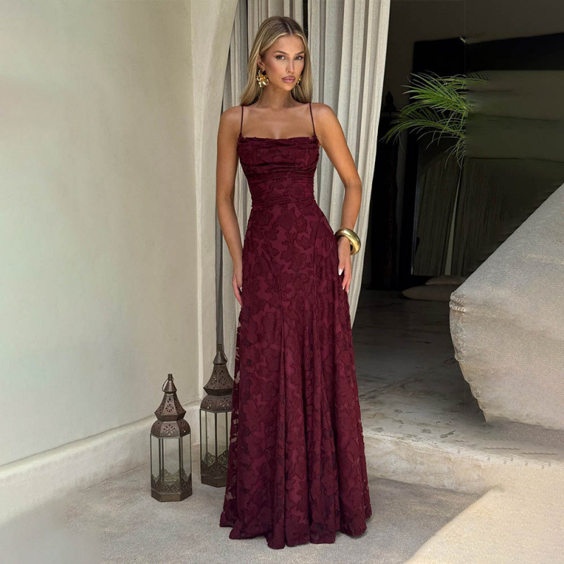 Elegant lace sexy evening dress