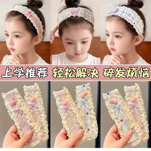 Cute Velcro headbands for children, baby bangs clips, hair accessories for girls, hairbands for little girls