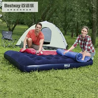 Надувной матрас Bestway с встроенным насосом, двуспальный, утолщенный, портативный, для улицы, с надувными простынями, для трансграничной торговли