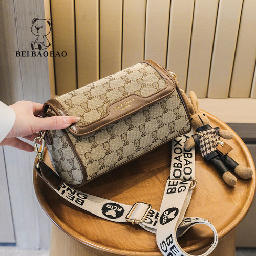 North bag source factory bag small square bag cute women's bag bear original simple shoulder bag