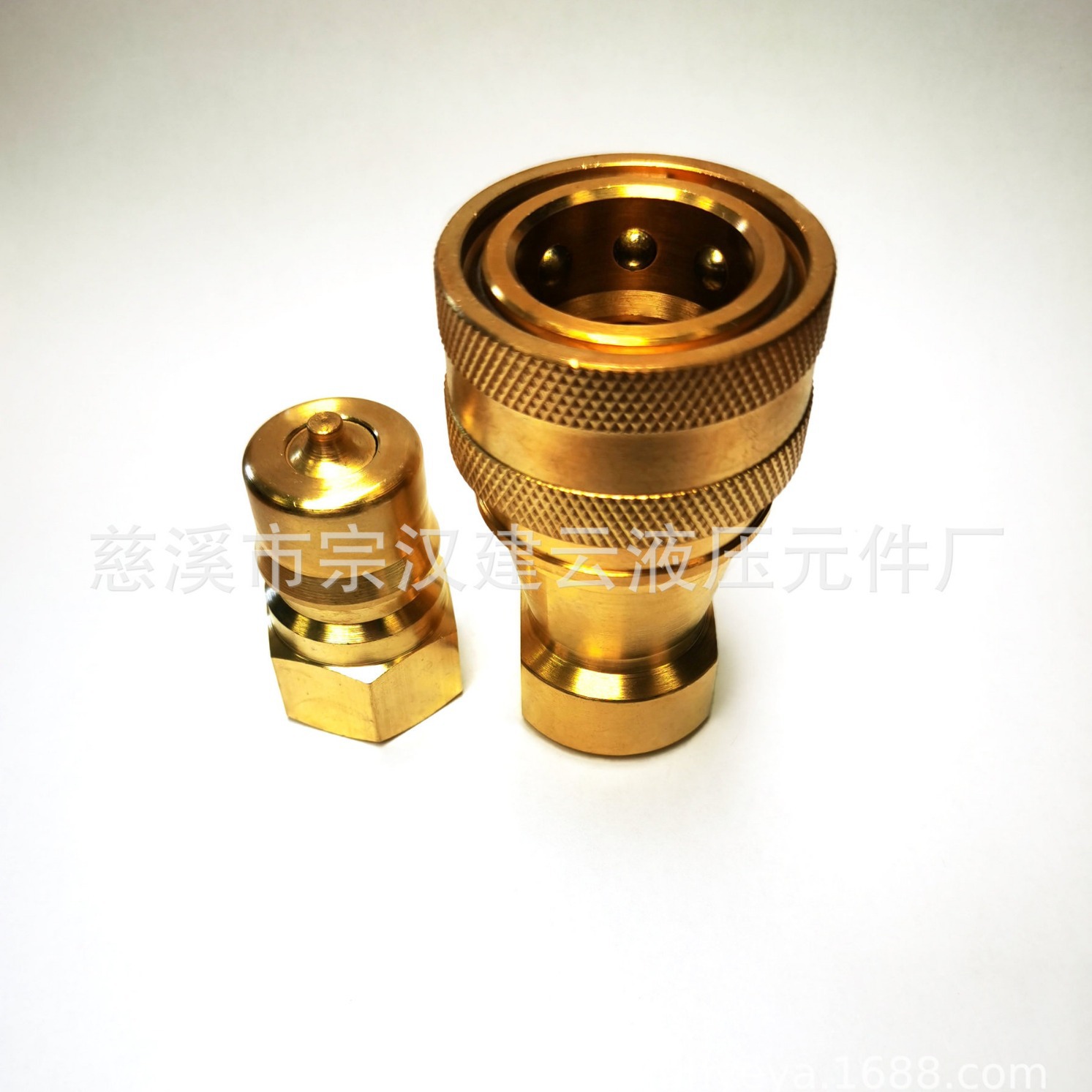 KZD气液两用黄铜快速接头