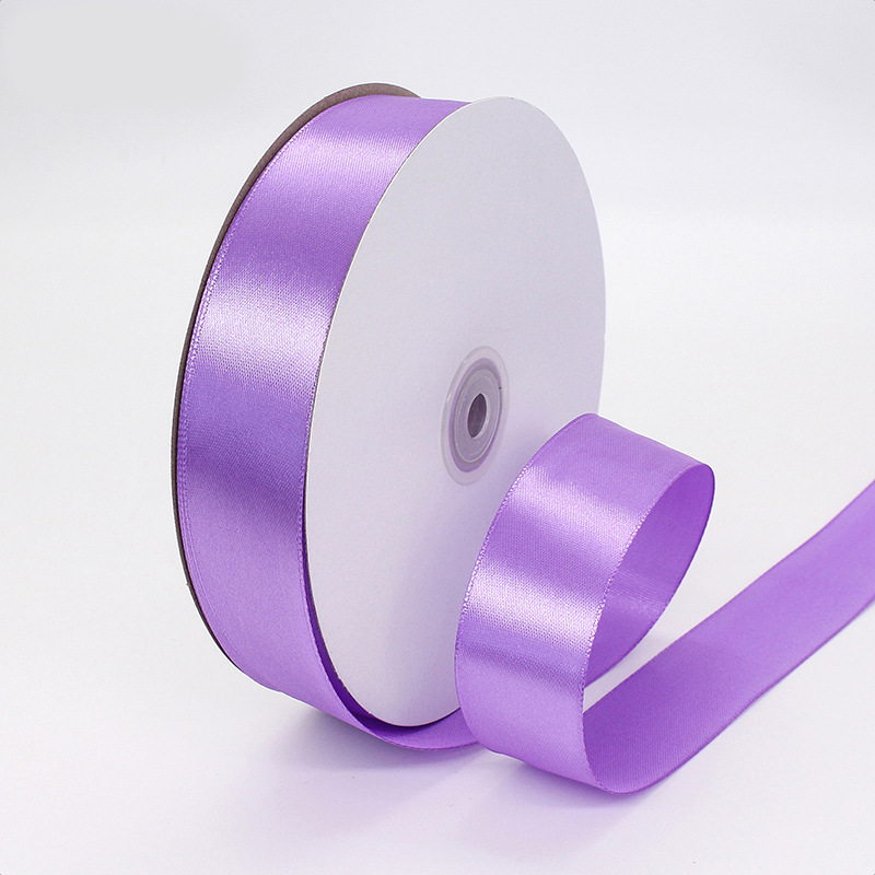 Fabricantes al por mayor lavanda púrpura cinta de cinta flor regalo decoración embalaje cinta transfronteriza al por mayor cinta