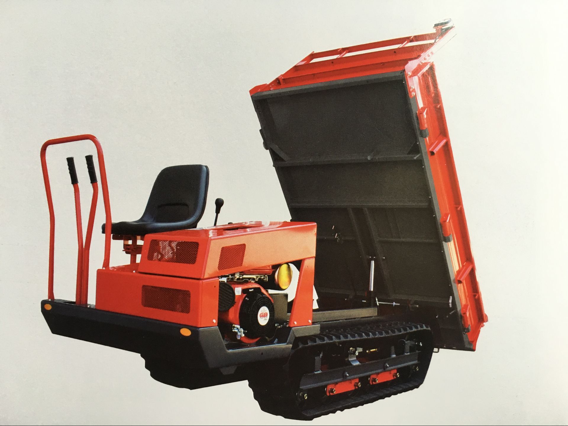 日本筑水3B81CTDP履带搬运机  乘坐式管理运输车 果园田间搬运车