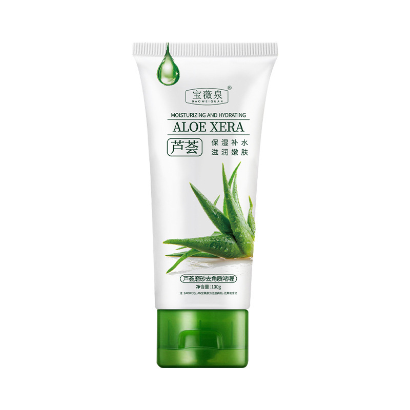 El mismo tipo de aloe esfoliación profunda limpieza de poros suave hidratante exfoliante facial fabricantes de barro image 6