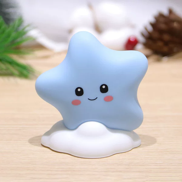 Blue night light