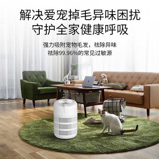 Norbick household pet negative ion air purifier indoor filter hair allergen ultraviolet sterilization machine