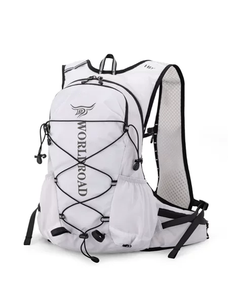 Cross-border New Mountaineering Bag Outdoor Multifunctional Nylon Marathon Running Backpack Safety Reflective Sports Backpack