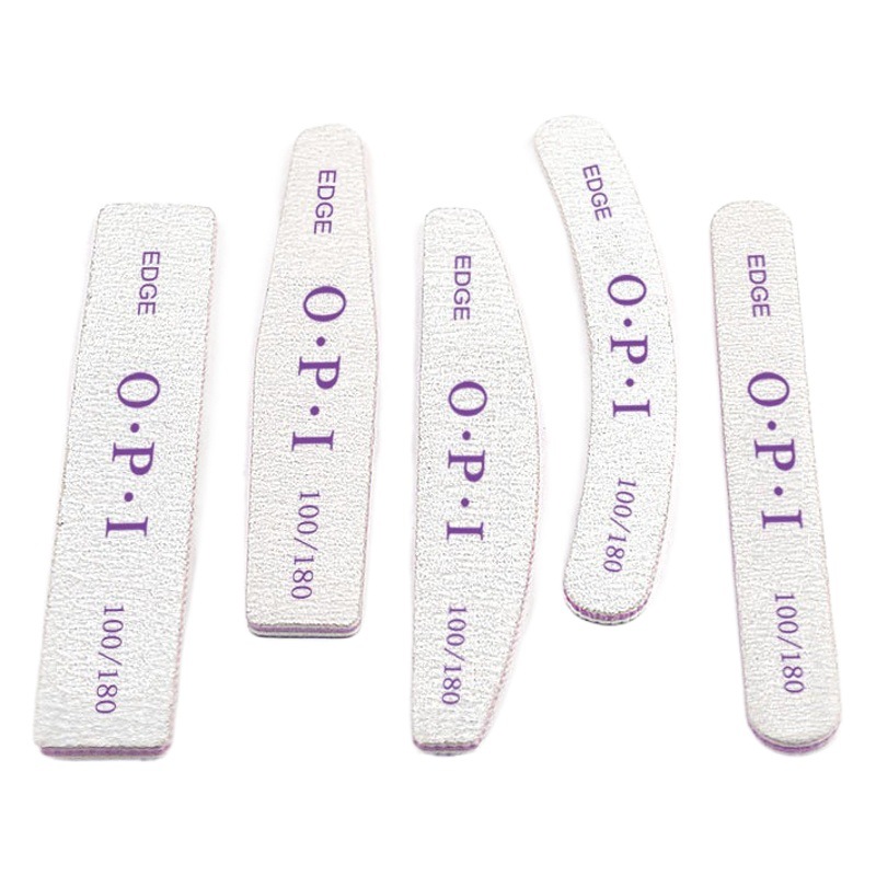 Papel de lija gris y blanco de alta calidad, resistente al desgaste y práctico, se puede lavar en forma de diamante de media luna, curva ancha y recta