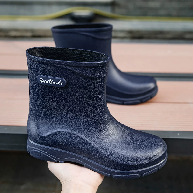 Short non-slip fashionable fleece keep warm boots, shoe covers
