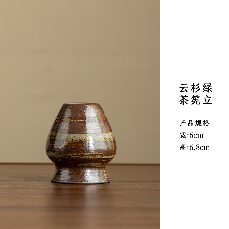 <unk> estilo japonés para hacer matcha con set de té matcha de bambú cepillo de matcha de 100 libros de la dinastía Song ordenar la ceremonia del té Zen matcha