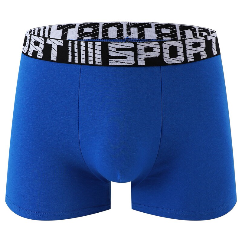 Dropshipping Fashion Sports Men's Underwear, Energetic Waistband, Comfortable Boxer Briefs, Quick-Drying Pants, Breathable Shorts