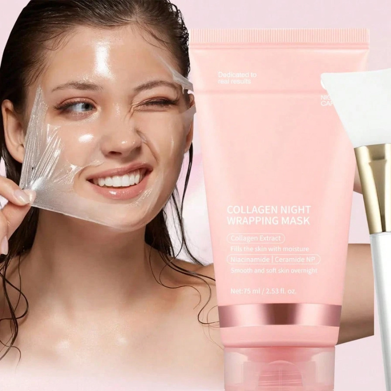 国境を越えて人気のコラーゲンマスク FACE MASK 顔用保湿・補給・睡眠用ピールオフマスク|undefined