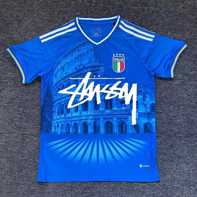 Stussy ブラジル 日本ジャージ フラメンゴ イタリア イングランド ポルトガル ドイツ サッカーユニフォーム タイ版|undefined