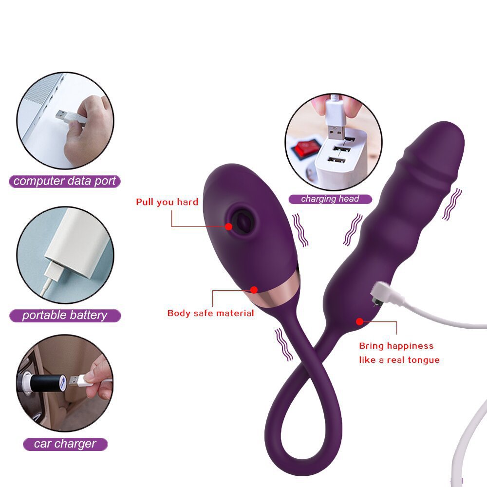 Klitoris Saugvibrator Mit G-punkt Vibration Und Stimulation_voghion.com