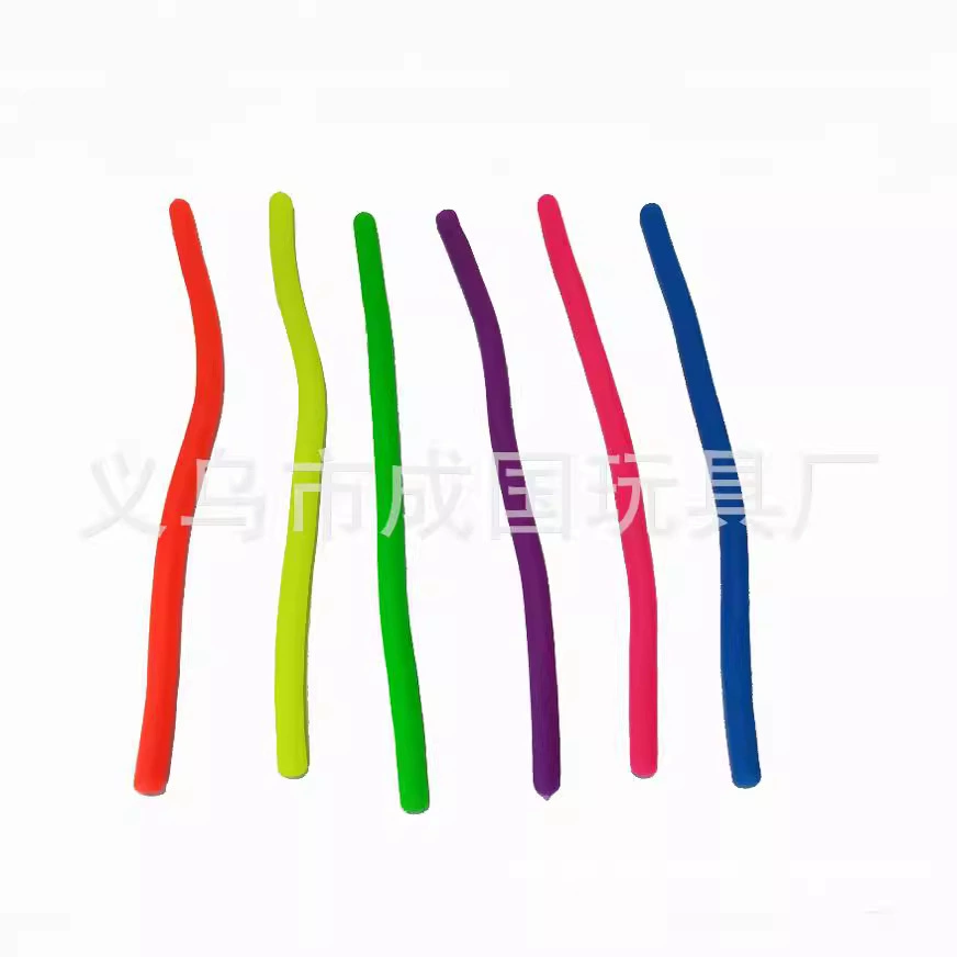 Производитель оптовая продажа экспорт трансграничный горячий продавать tpr мягкий клей лапша обезьяна эластичная выдвижная декомпрессионная веревка вентиляционный шар