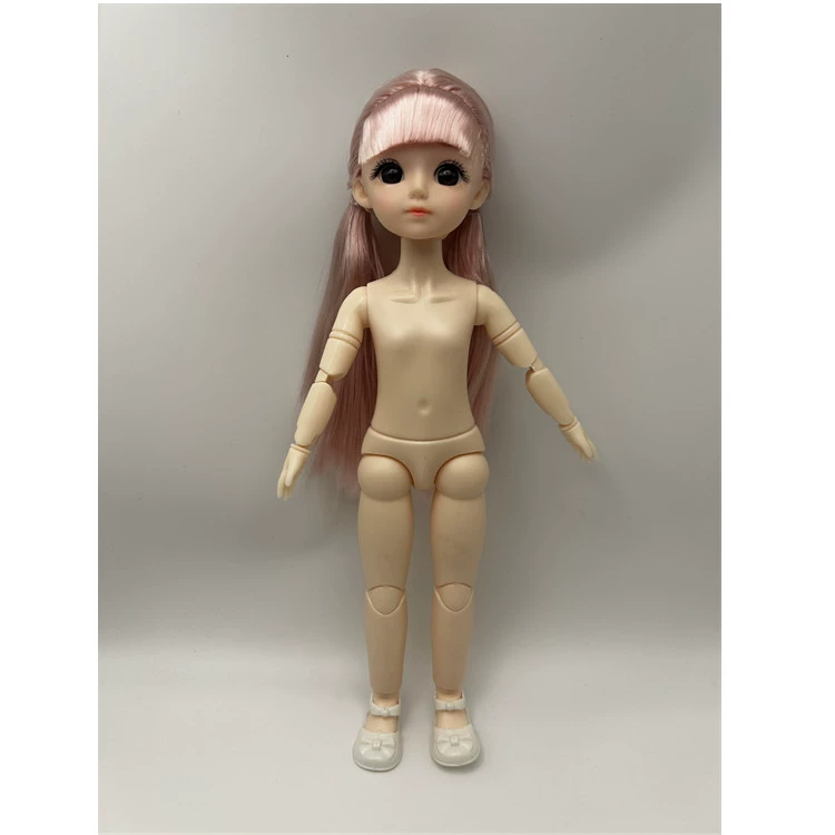 Snow Lily 30 см 6-Point BJD кукла с 20 суставами, настоящие глаза и макияж, варианты головы/тела