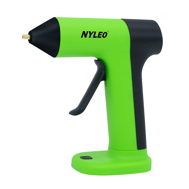 Venta al por mayor pistola de pegamento de fusión en caliente inalámbrica batería de litio carga USB hogar portátil niños pequeños hechos a mano pistola de pegamento inteligente