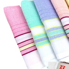 xyt纯色次品双船牌快鹿牌毛巾上海丝光纯棉童巾素色27*57 34*80薄