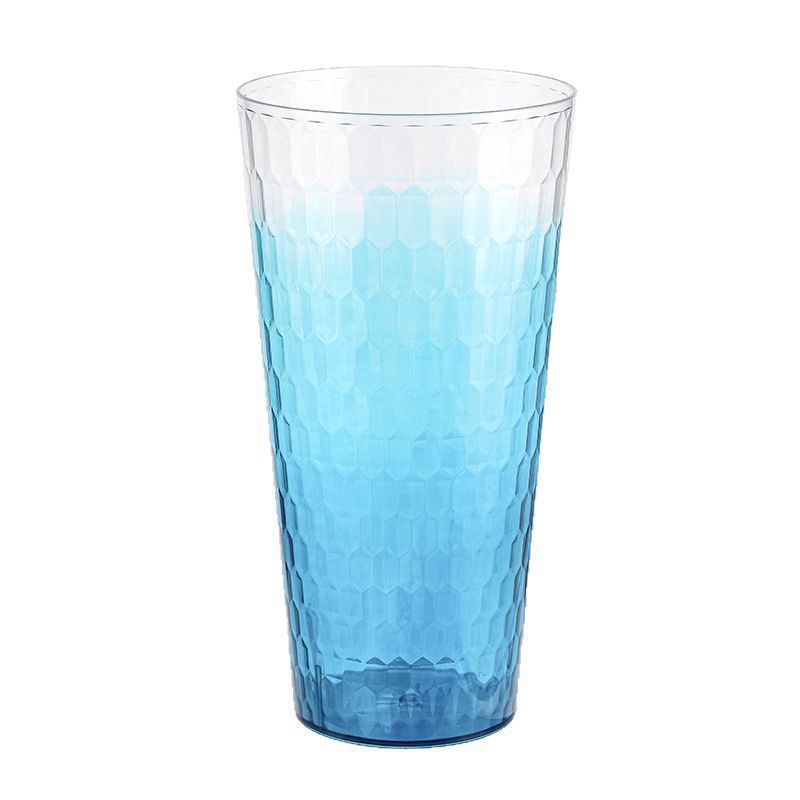 Arreglo de flores de alto nivel de claridad de dos colores de floración de flores de alto nivel de inspiración de viento para el hogar, recipiente de flores creativo para la sala de estar, ramo de flores decorativo, arreglador de flores