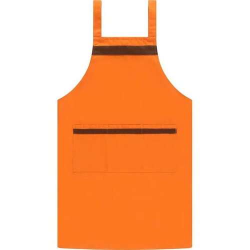 Direct sales advertising apron LOGO waterproof sling waist hanging neck Oxford polyester apron printing wholesale