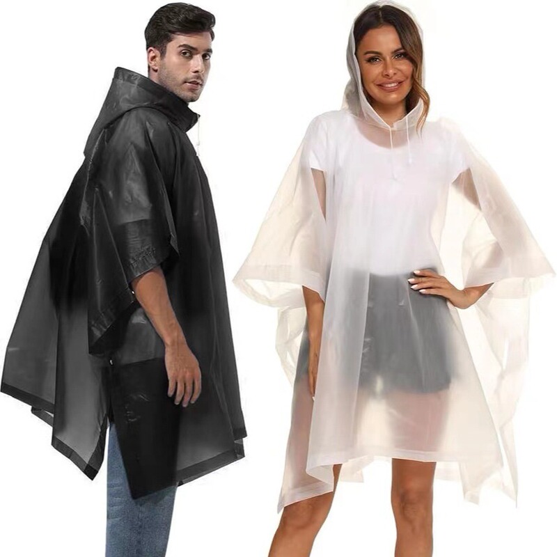 Non-disposable EVA Cape Raincoat Electric Car Outdoor Adult Lightweight Carrying Explosion-proof Rain Thickened Poncho