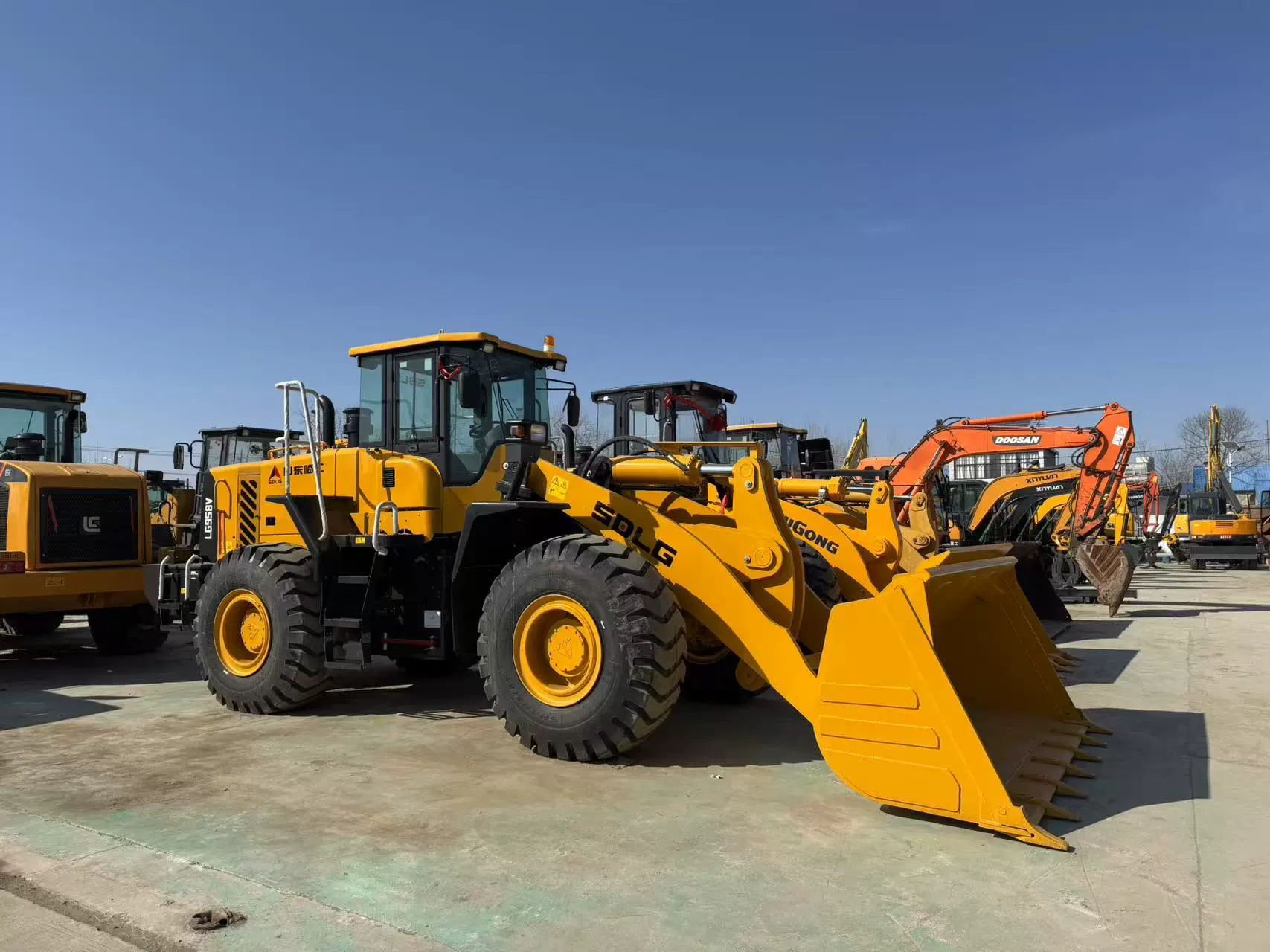 Lingong 958F956L956F погрузчик 5 тонн колесный погрузчик 50 ковшовый погрузчик