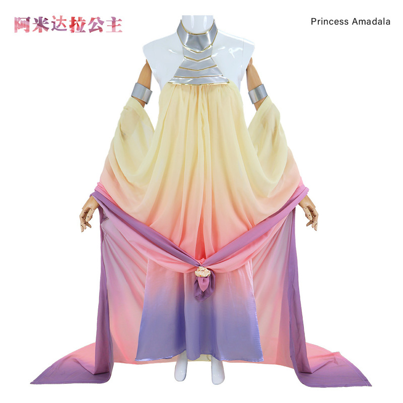 Star Wars 2 Queen Amidala Cos Gorgeous Dress All Saints Carnival Stage Dress Up Performance Costume