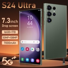 跨境手机S24 Ultra真4G安卓11内置笔7.3大屏1300万像素(3+64)外贸