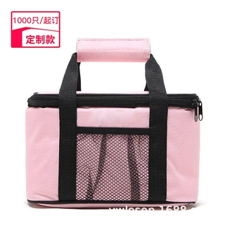 定制户外出游保温包单肩斜跨包防水牛津布便当保鲜包便携饭盒包
