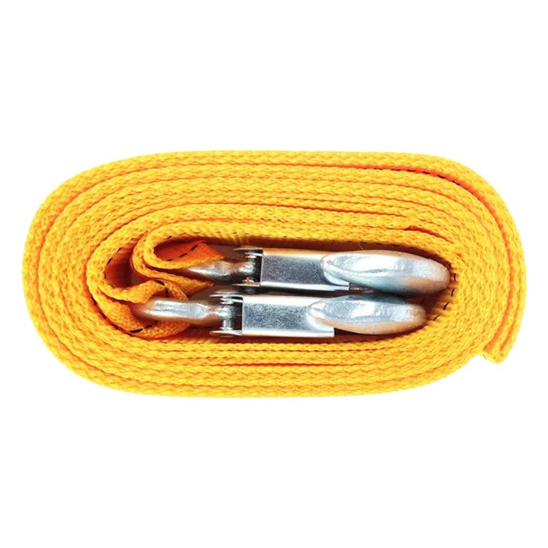 Car trailer rope car 3m3 ton opp bag traction rope car pull rope with hook pull car self-driving emergency