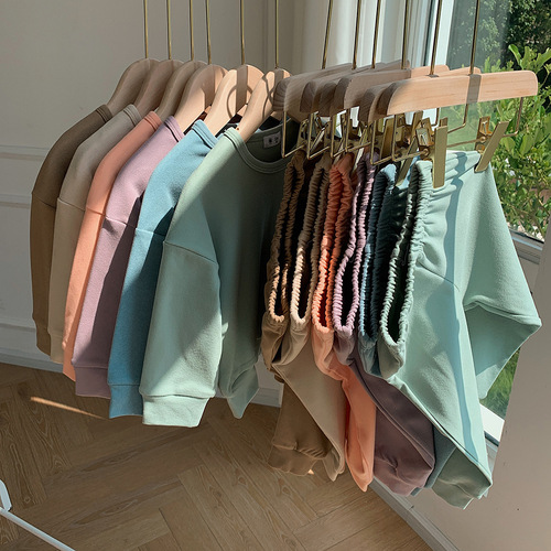 Children's Clothing DeRong Home Suit  Autumn and Winter New Men's and Women's Baby Clothes Pajamas and Pajamas Pants Thermal Underwear