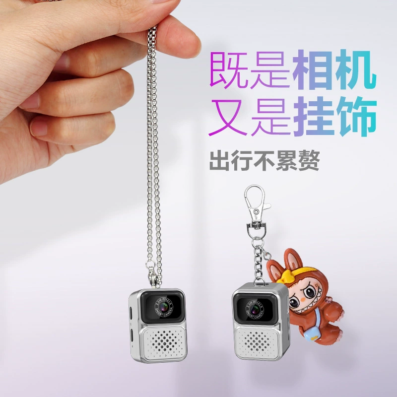 Small camera, necklace for traveling, accessory, videocamera, strap