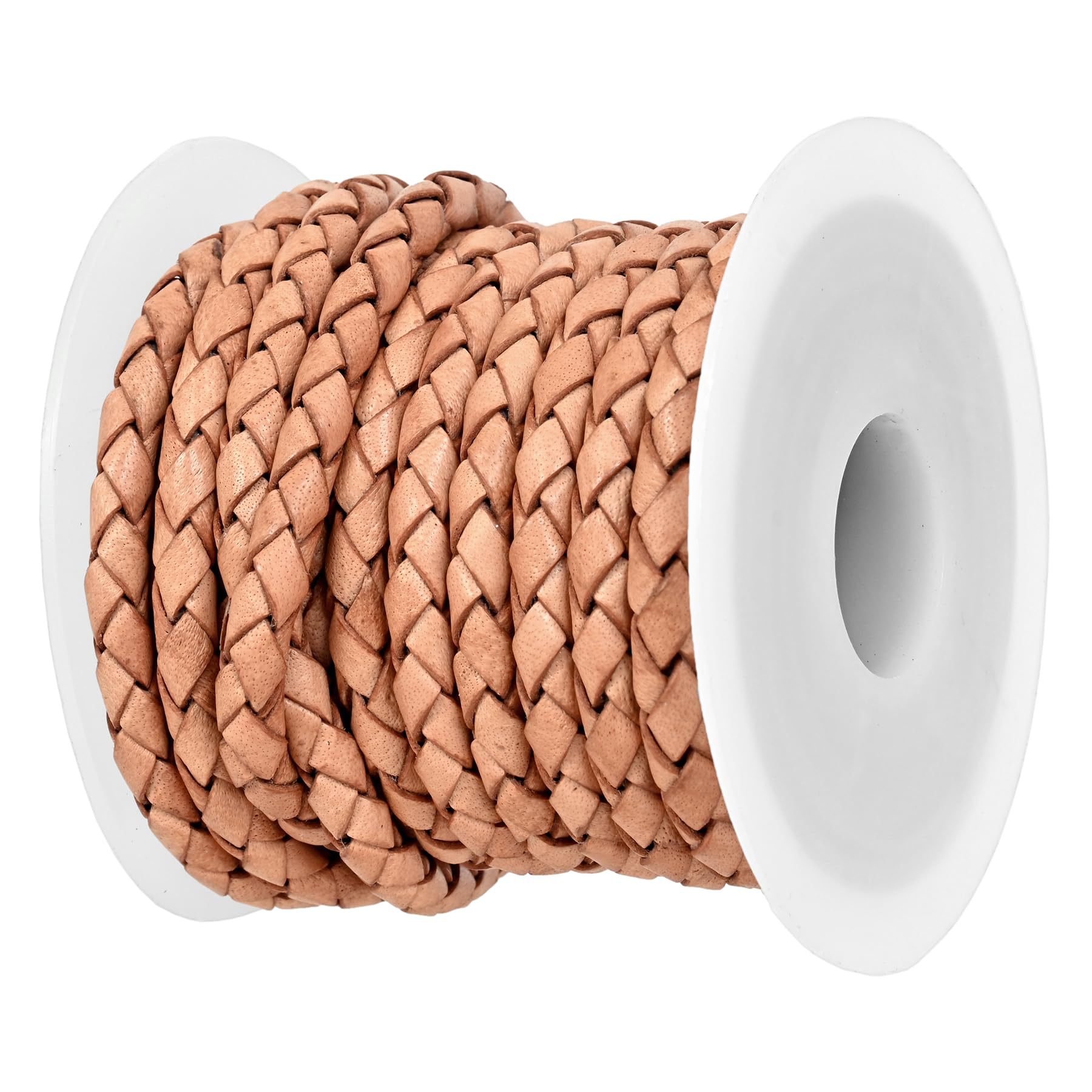 跨境热销编织皮革绳PU皮绳棕色仿皮绳项链手链腰带手工编织