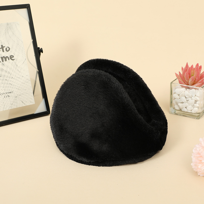 新しい冬用メンズ・レディース保温イヤーマフ、厚手のファー付き防風・防寒イヤーマフ、在庫あり