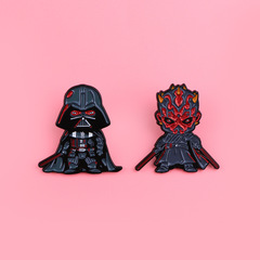星球戰爭人物胸針徽章服裝背包飾品配飾別針跨境外貿合金胸章